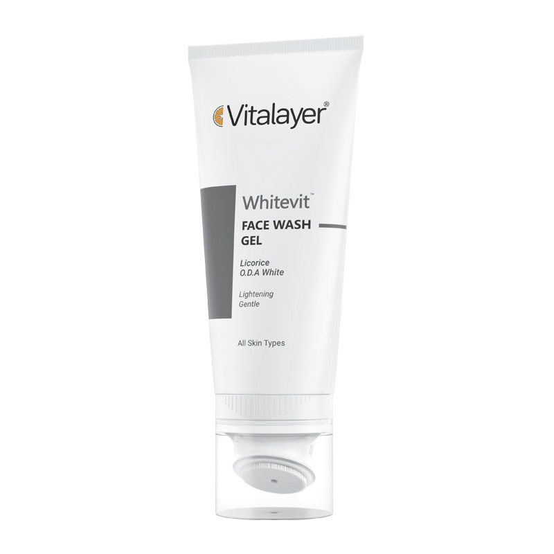 Whitevit-Face-Gel ژل براش شستشوی صورت وایت ویت ویتالیر