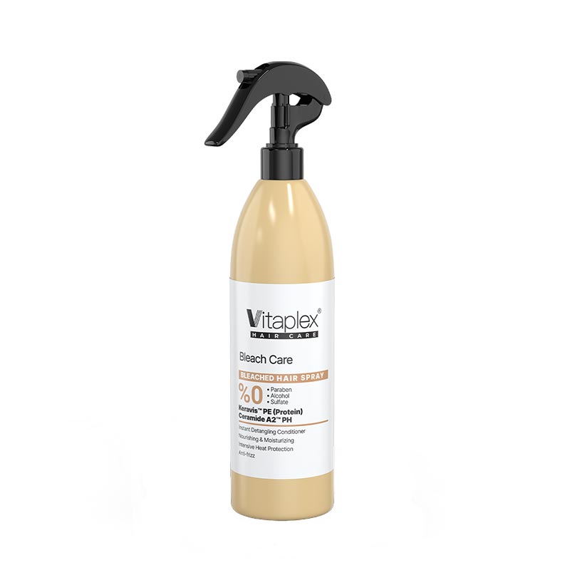 Vitaplex-Bleach-care-Spray اسپری نرم کننده مناسب موهای دکلره شده ویتاپلکس