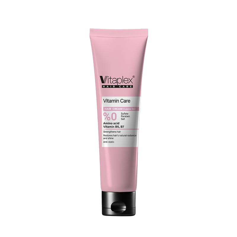 Vitaplex-Vitamin-care-Cream کرم مو مناسب موهای خشک و کم آب ویتاپلکس