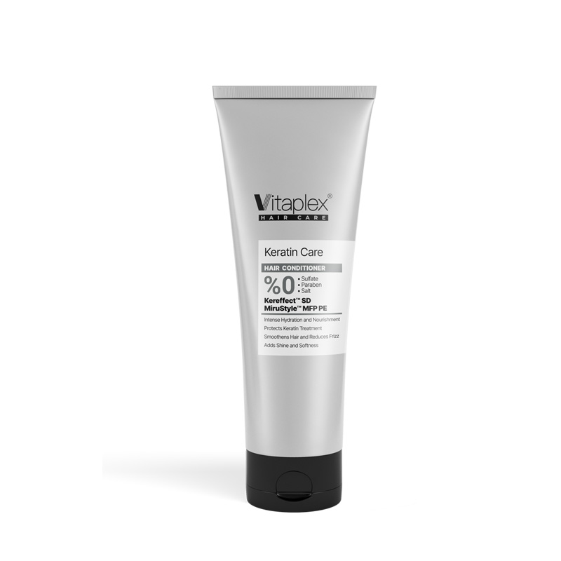 Vitaplex-Keratin-care-conditioner نرم کننده مناسب موهای کراتین شده ویتاپلکس